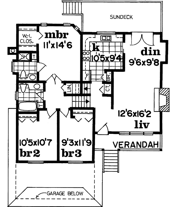 Main Floor Plan: 35-256