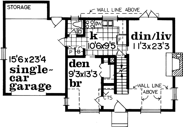 Main Floor Plan: 35-257