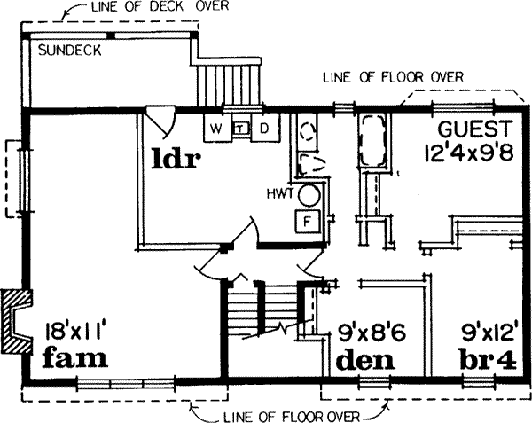 Lower Floor Plan: 35-258