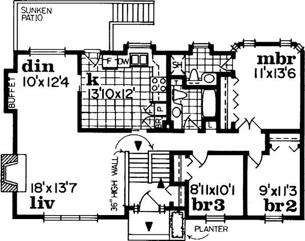 Main Floor Plan: 35-258