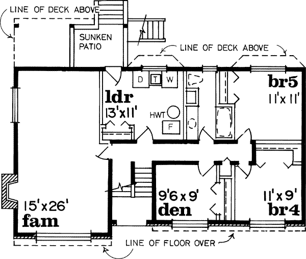 Lower Floor Plan: 35-259