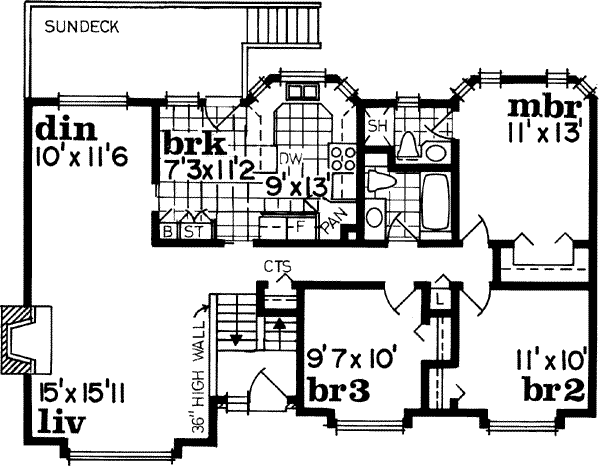 Main Floor Plan: 35-259