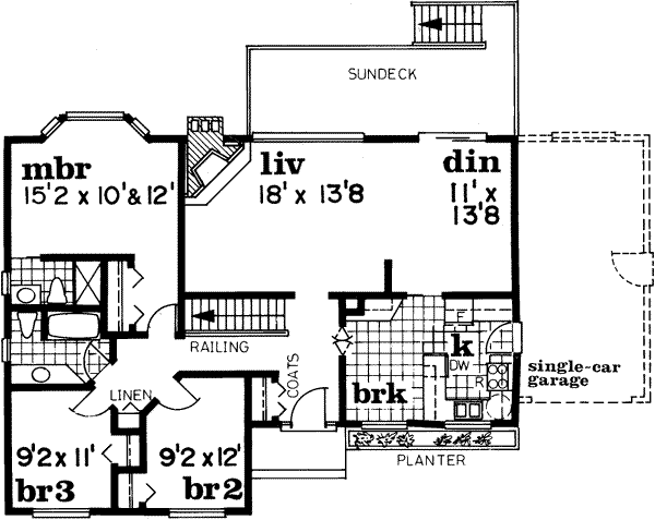 Main Floor Plan: 35-264