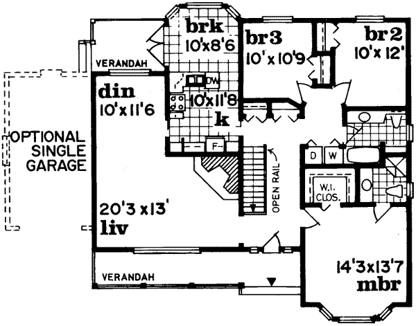 Main Floor Plan: 35-265