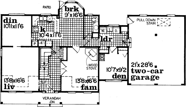 Main Floor Plan: 35-267