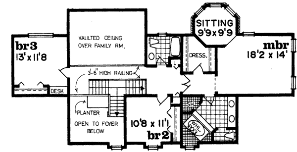 Upper/Second Floor Plan:35-269