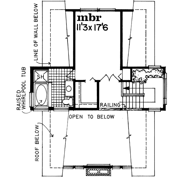 Upper/Second Floor Plan: 35-271