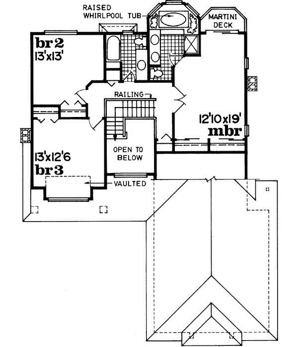 Upper/Second Floor Plan: 35-275