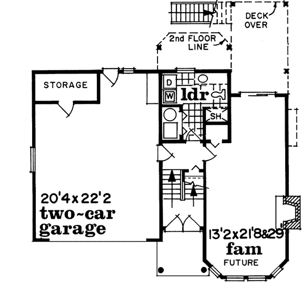 Lower Floor Plan:35-279