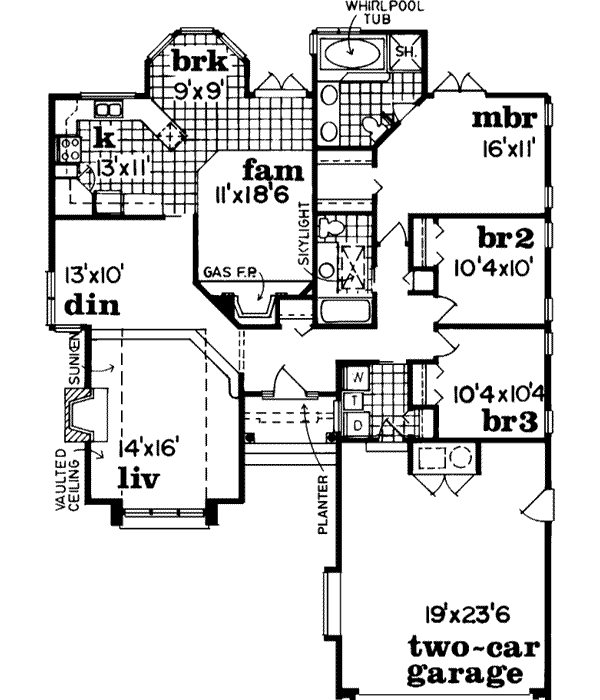Main Floor Plan: 35-284