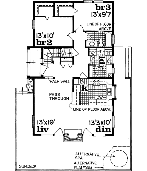 Main Floor Plan: 35-285