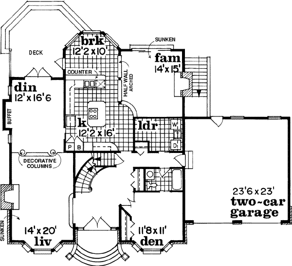 Main Floor Plan: 35-293