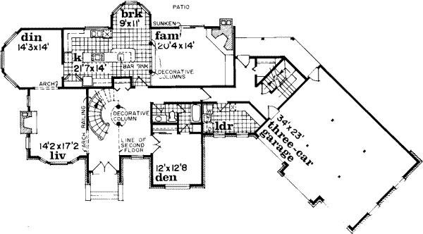 Main Floor Plan: 35-295