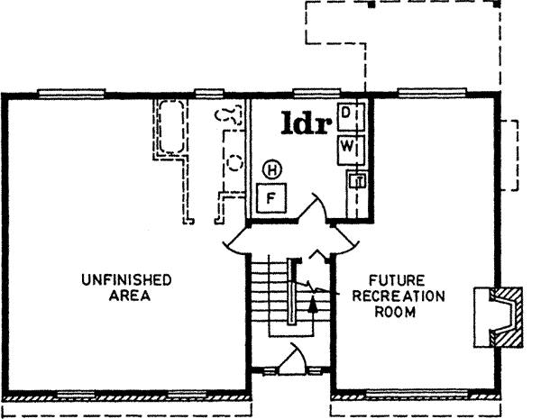 Lower Floor Plan: 35-296