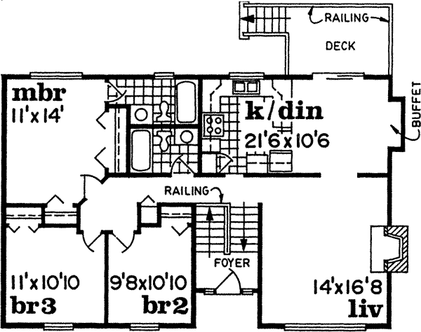 Main Floor Plan: 35-296