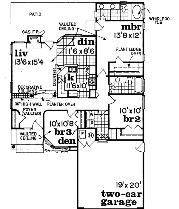 Main Floor Plan: 35-298