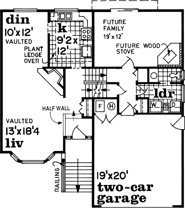 Main Floor Plan: 35-299