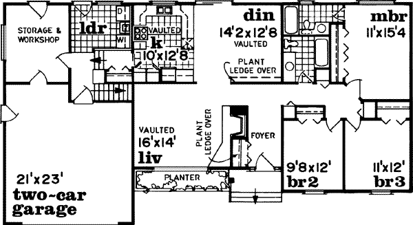 Main Floor Plan: 35-303