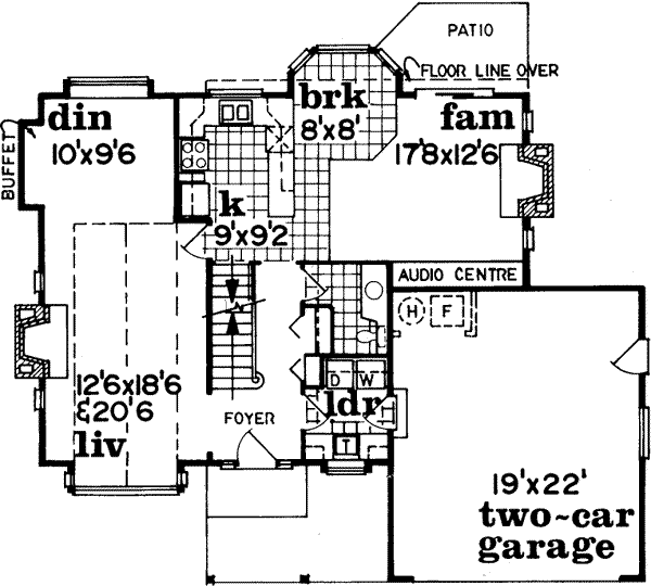 Main Floor Plan: 35-305
