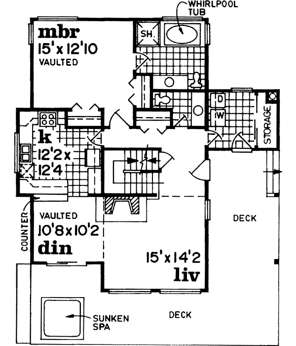 Main Floor Plan: 35-308