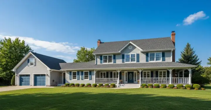 Country house plans 35-311 - front exterior, 2,094 sq ft, 4 bed, 2 bath house plans | Monster House Plans
