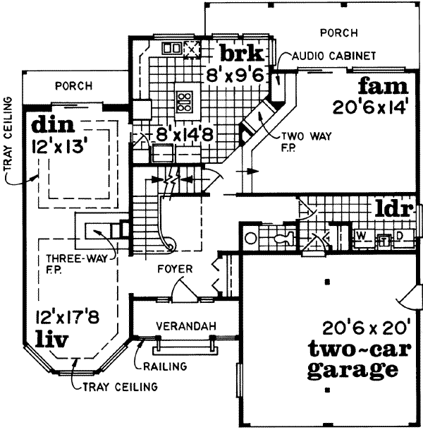 Main Floor Plan: 35-314