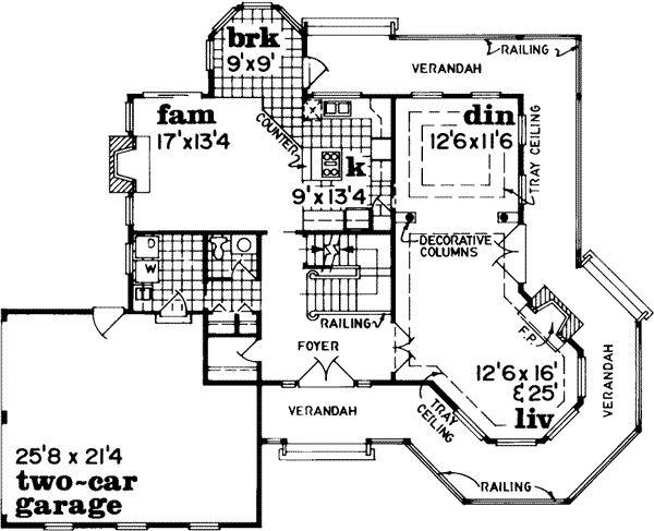 Main Floor Plan: 35-316