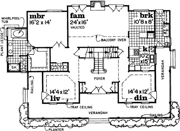Main Floor Plan: 35-318