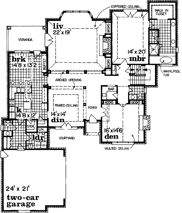 Main Floor Plan: 35-319