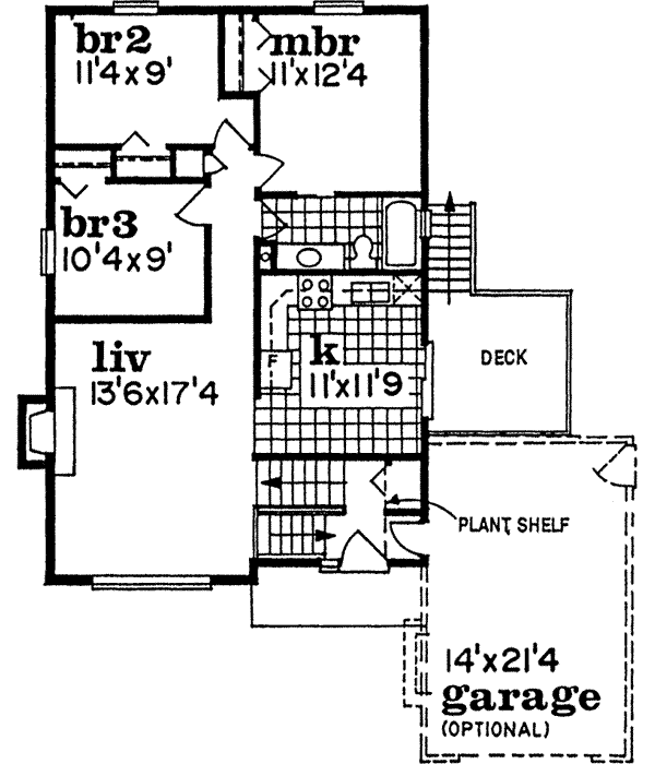 Main Floor Plan: 35-322