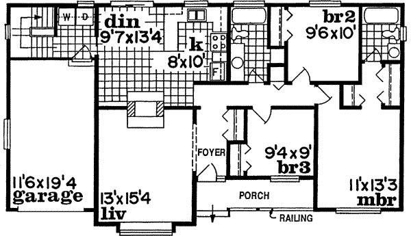 Main Floor Plan: 35-329