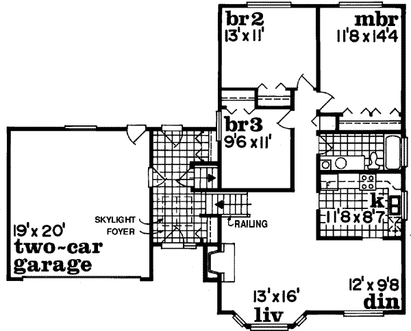 Main Floor Plan: 35-332