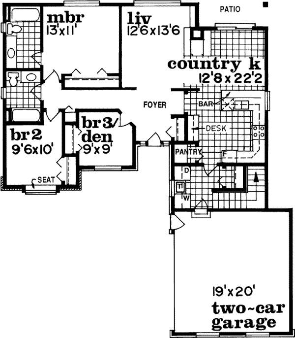 Main Floor Plan: 35-334