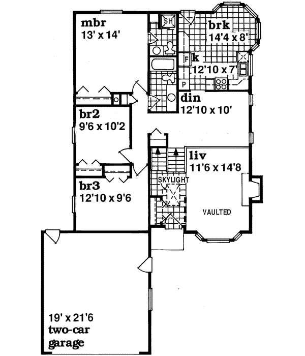Main Floor Plan: 35-335