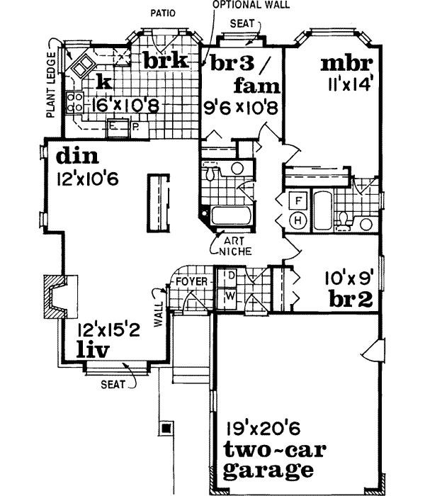Main Floor Plan: 35-337