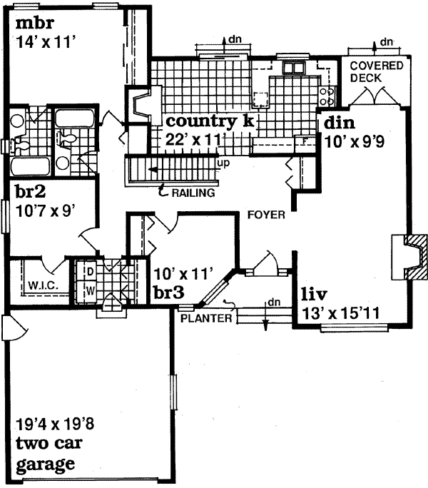 Main Floor Plan: 35-345