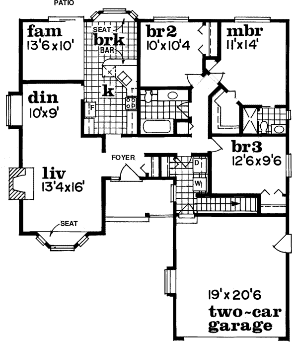 Main Floor Plan: 35-347