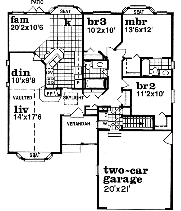 Main Floor Plan: 35-349