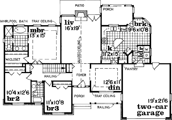 Main Floor Plan: 35-352