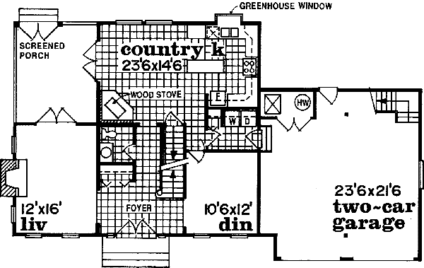 Main Floor Plan: 35-358
