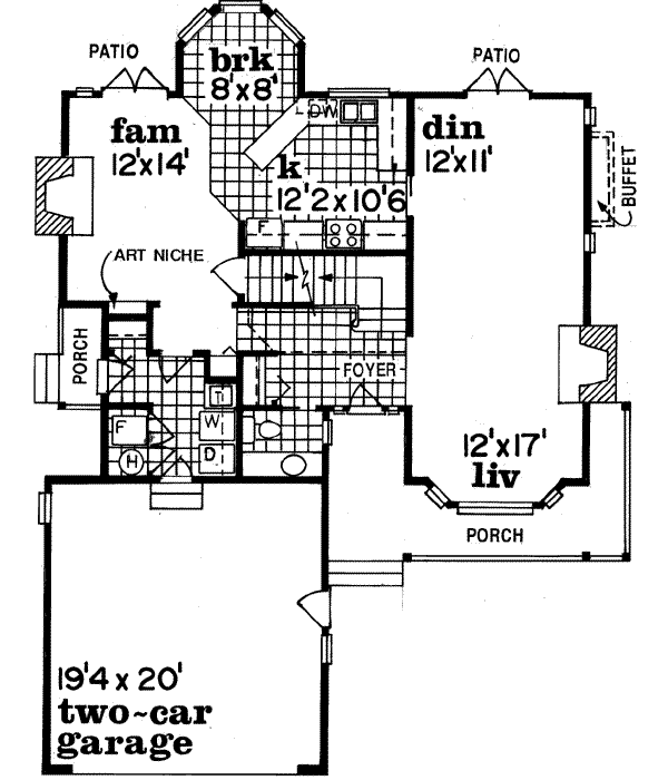 Main Floor Plan: 35-361