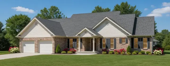 Traditional house plans 35-363 - front exterior, 2,021 sq ft, 3 bed, 2 bath house plans | Monster House Plans