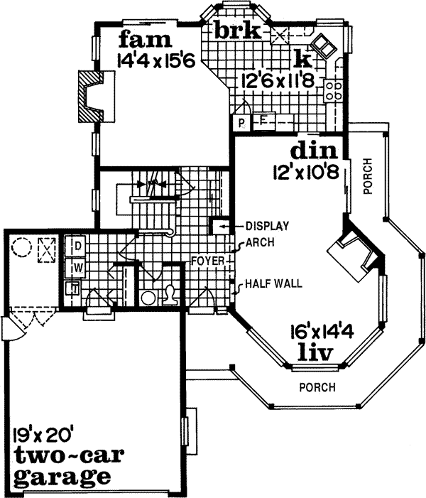 Main Floor Plan: 35-364