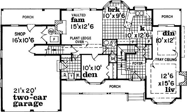 Main Floor Plan: 35-366