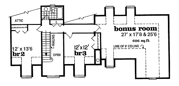 Upper/Second Floor Plan: 35-369