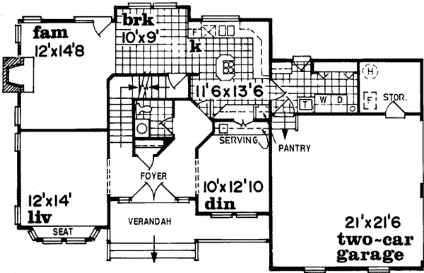 Main Floor Plan: 35-372