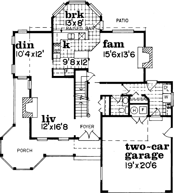 Main Floor Plan: 35-375