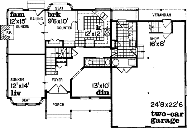 Main Floor Plan: 35-376