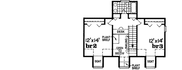 Upper/Second Floor Plan: 35-378