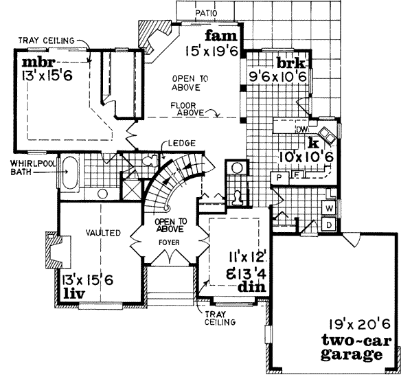 Main Floor Plan: 35-388